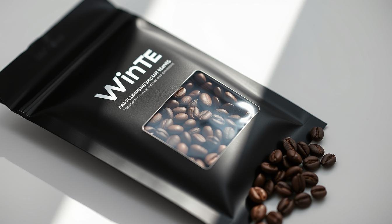 packaging of coffee beans