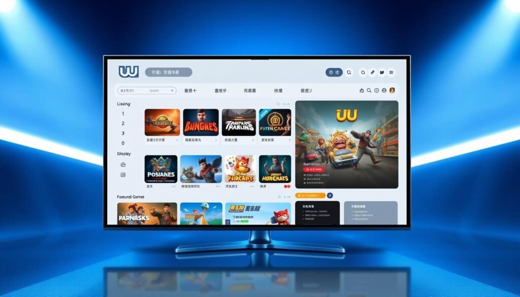 UU娱乐城试玩用户界面