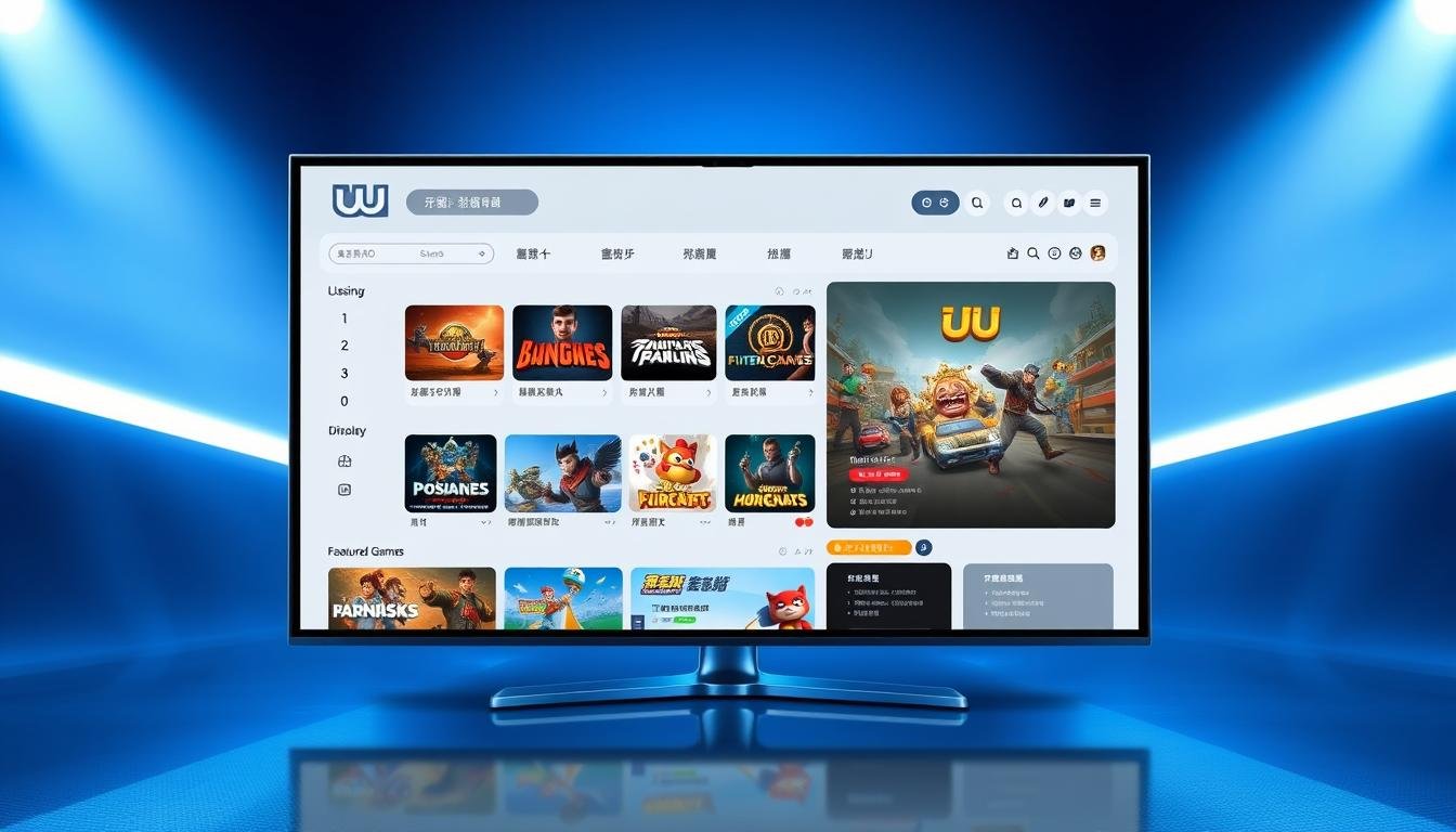 UU娱乐城试玩用户界面