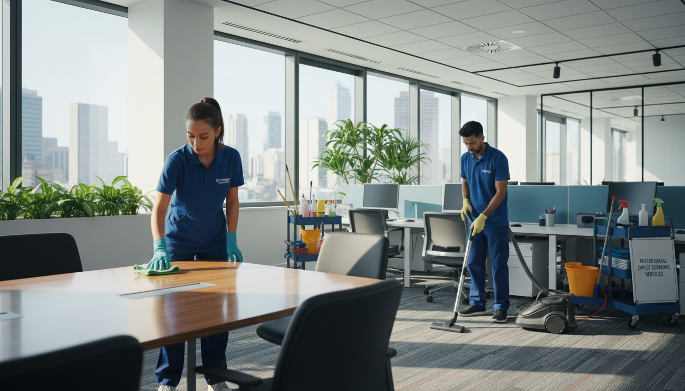 辦公室清潔, 寫字樓清潔